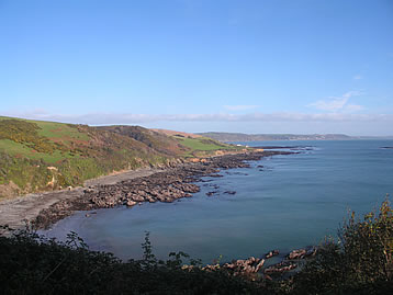 The south west coastal path meanders through spectacular coastline with stunning sea views