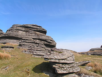 Dartmoor offers miles of rugged moorland for walkers and hikers