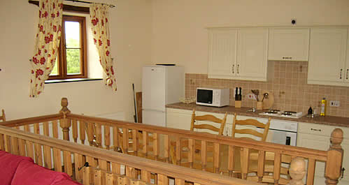 Polhilsa Barns, Self catering kitchen